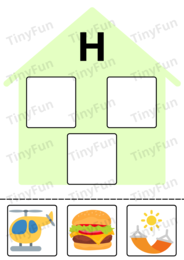 🏠✨ Domki Literkowe – Nauka Alfabetu Poprzez Zabawkę i Obrazki 📚