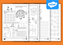 Litera Ż | Darmowy zestaw ćwiczeń