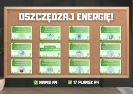 Gazetka szkolna - OSZCZĘDZAJ ENERGIĘ DZIEŃ ZIEMI