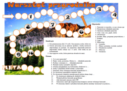 Gra planszowa dla klasy 4 "Warsztat przyrodnika"