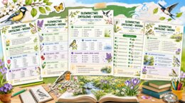 Słownictwo zmysłowe - wiosna