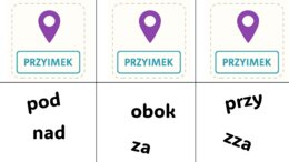 Powtórka gramatyki - memory z częściami mowy