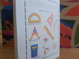English in Math. Słowniczek polsko angielski (matematyka). Plansze/książeczka/gazetka ze zwrotami w języku angielskim