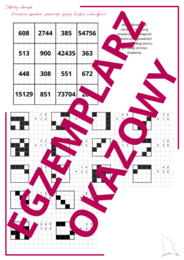 Odkoduj obrazek - Mnożenie sposobem pisemnym przez liczby wielocyfrowe