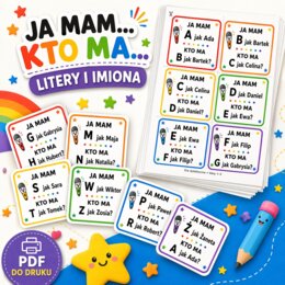 Ja mam… kto ma… litery i imiona
