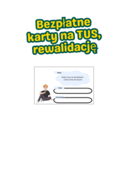 Karty "Kiedy... czuję... potrzebuję". Tus. Rewalidacja.