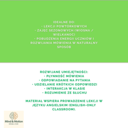 Spring & Easter – Speaking Games | ruchowe gry na mówienie | low prep | klasy 3–6