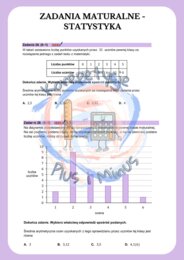 Zadania maturalne- statystyka