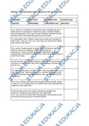 Super Powers 6 Unit 3 - powtórka do sprawdzianu