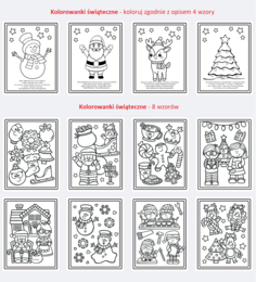 Rewalidacja - Gotowe wpisy do dziennika ŚWIĘTA scenariusz zadania karty pracy kolorowanki kodowanie sortowanie