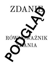 Zdanie pojedyncze, złożone, równoważnik zdania