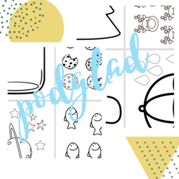 Grafomotoryka, terapia ręki, utrwalanie słówek, logopedia