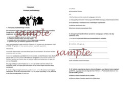 Trening maturalny z języka niemieckiego - pisanie. Dział człowiek