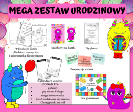 MEGA ZESTAW URODZINOWY
