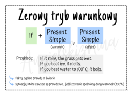 Zerowy tryb warunkowy - Zero Conditional - budowa - zasady użycia - wklejka - za darmo - FREE