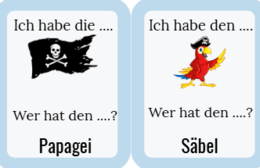 Stacje zadaniowe - Piraci - Język niemiecki