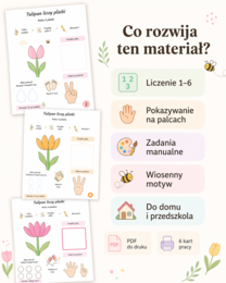 Tulipan liczy płatki