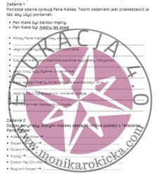 Opis Pana Kleksa_ćwiczenia redakcyjne
