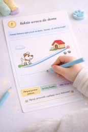 Spacer Reksia – ścieżka grafomotoryczna