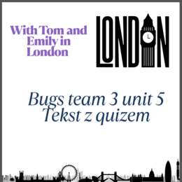 Bugs team 3 unit 5 - tekst z quizem