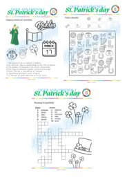 Tiger and friends 2 St. Patrick's day