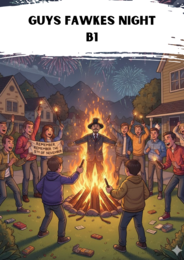 Karty Pracy: Guy Fawkes Night – Gotowa lekcja kulturowa (B1)