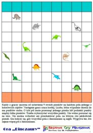 Dinozaury – Gra planszowa