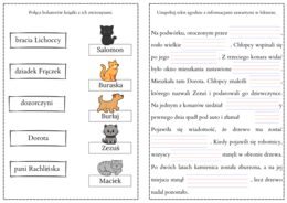 Drzewo do samego nieba - karty pracy (pdf)