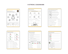 Kids Can 3 Unit 3 Klasa Trzecia Rodział Trzeci Dodatkowe Zadania Ćwiczenia Powtórzenie Nazwy czynności związanych z użyciem technologii, sprzęt komputerowy Karty Pracy