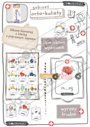PROJEKT Pogotowie Ortograficzne GABINET ORTO-kulisty ćwiczenia i zadania