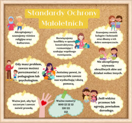 📢 STANDARDY OCHRONY MAŁOLETNICH - GAZETKA