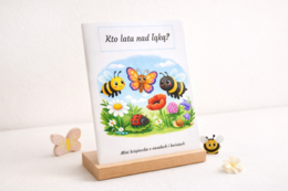 Kto lata nad łąką? – mini książeczka o owadach i kwiatach