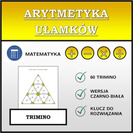 Trimino - Arytmetyka ułamków | matematyka