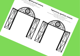 "Tajemniczy ogród" - karta pracy dotycząca opisu ogrodu