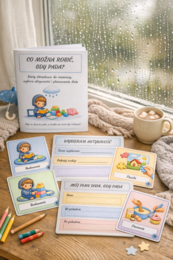 Karty obrazkowe: Co można robić, gdy pada?