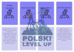 Fiszki literackie_średniowiecze_Polski Level Up