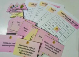 Lekturowe bingo - szkoła podstawowa