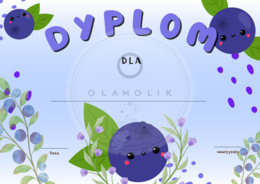 Dyplom dla Przedszkolaka