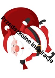 Girlanda ozdoba dekoracja Mikołajki 6 grudnia