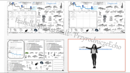 Mini zestaw do tematu „Z biegiem rzeki” – sketchnotka i 2 x karta pracy w pptx do edycji + gratisowo: wzór sketchnotki w pdf i link do prezentacji multimedialnej niekomercyjnej wykonanej w genial.ly do indywidualnego pobrania i użycia do celów niekomercy