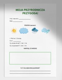 Karty obserwacji przyrodniczych