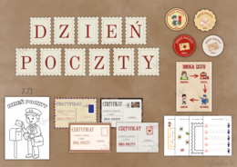 DZIEŃ POCZTY - ZESTAW
