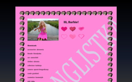 Barbie- lista prostych słówek kojarzących się z Barbie i 4 ćwiczenia leksykalne z kluczem