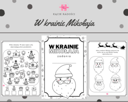 W krainie Mikołaja - zadania dla dzieci