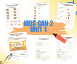 Kids can 2 unit 1 - karty pracy