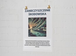 Plakaty edukacyjne. Łańcuch pokarmowy. Ekosystem. Bioróżnorodność. Zanieczyszczenie środowiska