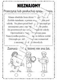 Bezpieczne dziecko – pakiet edukacyjny (dla dzieci w wieku 6-8 lat)