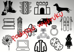 Plansza skojarzeniowa- "Felix, Net i Nika oraz Gang Niewidzialnych Ludzi".