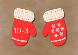 Rękawiczki – liczenie i działania matematyczne w zakresie do 10