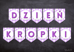 DZIEŃ KROPKI - GIRLANDA